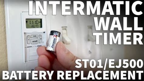 Intermatic Light Switch Timer Battery Replacement | Shelly Lighting