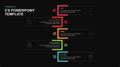 5'S Diagram for PowerPoint & Keynote - Slidebazaar