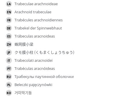 Arachnoid trabeculae - e-Anatomy - IMAIOS