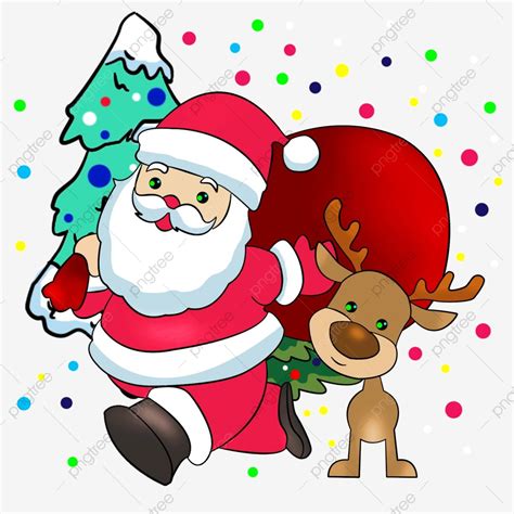 Navidad Santa Claus Arbol De Navidad Tonos De Llamada PNG ,dibujos ...