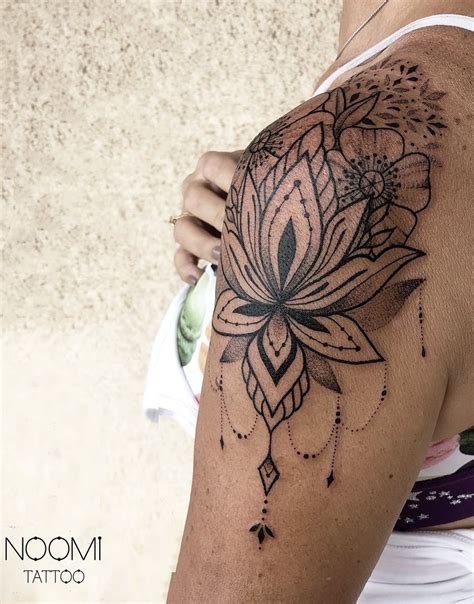 Gorgeous and Meaningful Lotus Tattoos You’ll Instantly Love | Shoulder ...