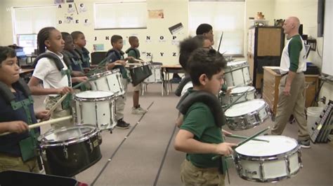 Taking Care of Teachers: Winding Springs Elementary drumline | wcnc.com