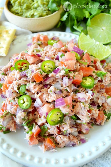 Ensalada de atún a la mexicana - Pizca de Sabor