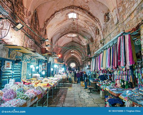 Local Market Snapshot - Old City of Jerusalem in Editorial Stock Photo ...