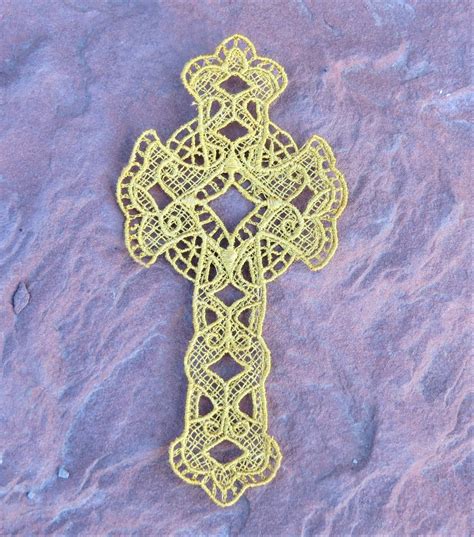 Cross Embroidery Celtic Cross Embroidered Cross Cross | Etsy