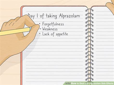 3 Ways to Deal with Alprazolam Side Effects - wikiHow