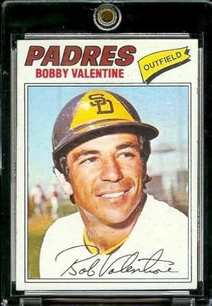 Amazon.com: 1977 Topps Baseball Card #629 Bobby Valentine Mint: Collectibles & Fine Art