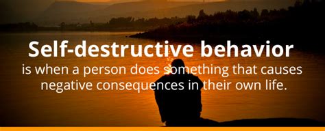 The Link Between Addiction & Self-Destructive Behavior