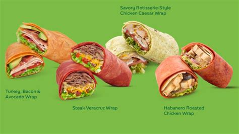 Subway Spotted Serving Up New Signature Wraps - Chew Boom