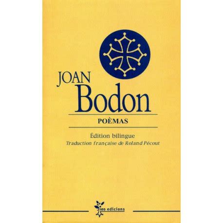 Poèmes / Poèmas (bil), Jean Boudou / Joan Bodon