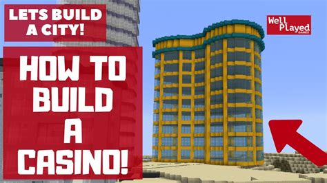 HOW TO BUILD A CASINO! Minecraft Lets Build A City Ep57 - YouTube