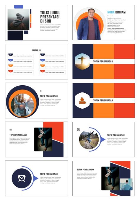 Template Presentasi Powerpoint Yang Baik, Menarik, Beranimasi, Bisa ...