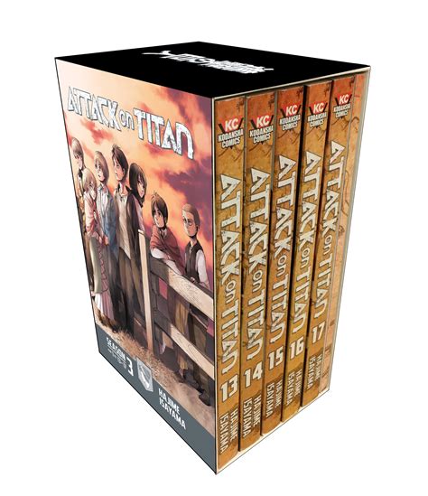 Attack on Titan Season 3 Part 1 Manga Box Set - Walmart.com