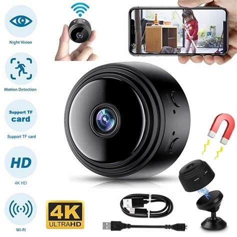 Mini 1080P Hidden Camera,Portable Small HD Spy Camera with Night Vision and Motion Detection ...