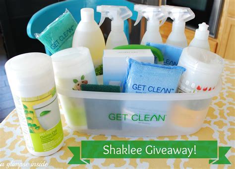 A Glimpse Inside: Shaklee Get Clean Starter Kit Review + GIVEAWAY! | Shaklee, Cleaning, Starter kit