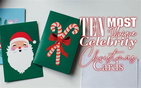 Ten Most Unique Celebrity Christmas Cards