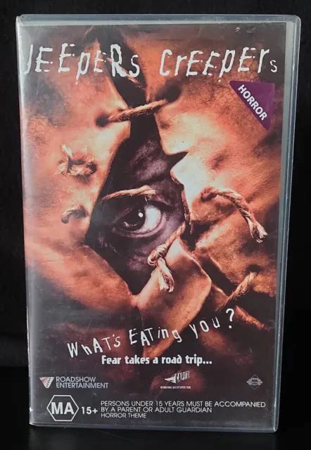 JEEPERS CREEPERS (VHS PAL) BIG BOX | FREE SHIPPING WITHIN AUSTRALIA $20.20 - PicClick