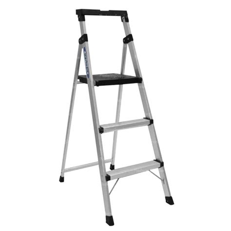 Werner Step Stool 3 Step 100kg Aluminium AL223-2AZ