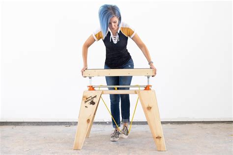 Ultimate adjustable sawhorse – Artofit