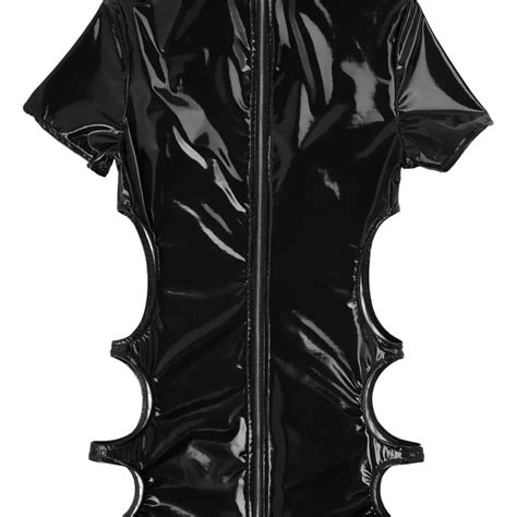 Black Latex Mini Dress | Latex-Seduction