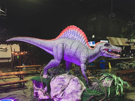 Lost Worlds Dinosaur, Livermore, CA | Spinosaurus (meaning "… | Flickr
