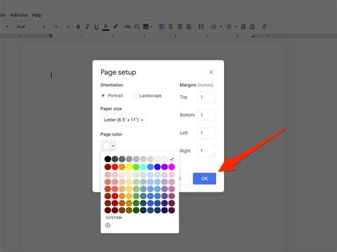 How to change the background color on Google Docs in 5 steps, to ...