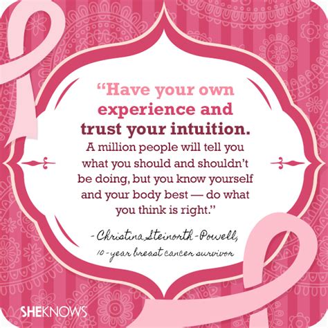 9 Powerful quotes from breast cancer survivors