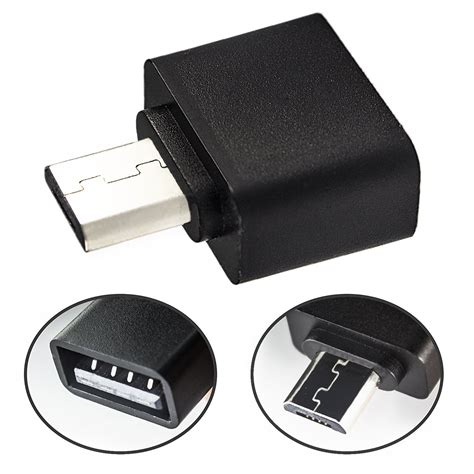 Posh Micro USB to USB OTG Adapter for Android Smartphones (Mini OTG ...