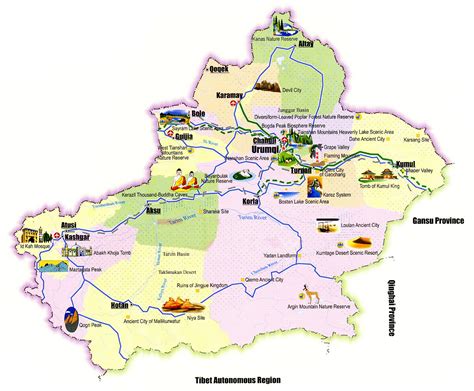 Xinjiang Map