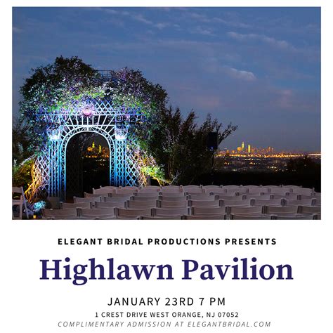 Bridal Show at Highlawn Pavilion Bridal Show—New Jersey Bride