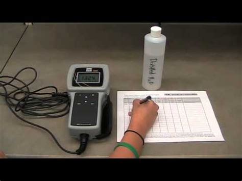 Dissolved Oxygen Meter Calibration - YouTube