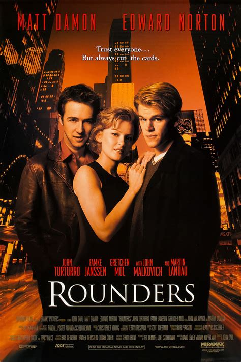 Rounders (1998) - Posters — The Movie Database (TMDB)