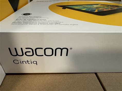 Wacom Cintiq 16 Drawing Tablet with Screen New Sealed | eBay