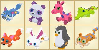 Animal Jam: Animal Jam - (Rares) - Sidekix Plushies