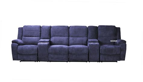 ALTO Sectional Modular Reclining Sofa (Cup Holders and Storage)