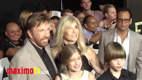 Chuck Norris and his family - "The Expendables 2" Premiere in L.A ...