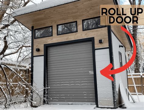 How to Install a Roll Up Door (DIY Roll Up Door Installation in Shed or Garage) - AT Improvements