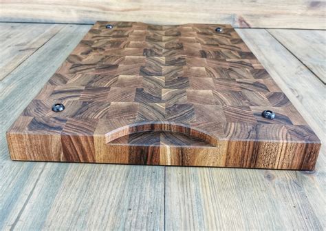 Personalized Double Sided Walnut End Grain Cutting Boards,, 47% OFF