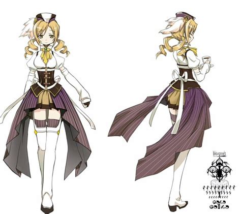 Puella Magi Madoka Magica Mami Tomoe Original Concept Art. I love this design, but I love her ...