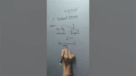 Carbaryl synthesis - traditional pathway - YouTube