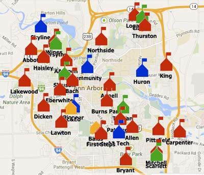 Ann Arbor School District Map - Living Room Design 2020