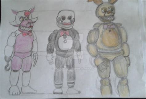 final fnaf fanart springlock animatronics part 4 by Goren644 on DeviantArt