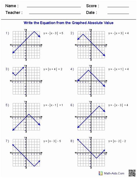 50 Graphing Inverse Functions Worksheet