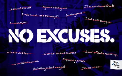 No Excuses Wallpapers - Wallpaper Cave