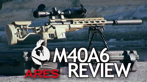 The Ares M40A6 Airsoft Review - The $600 Airsoft Gun | USAirsoft - YouTube