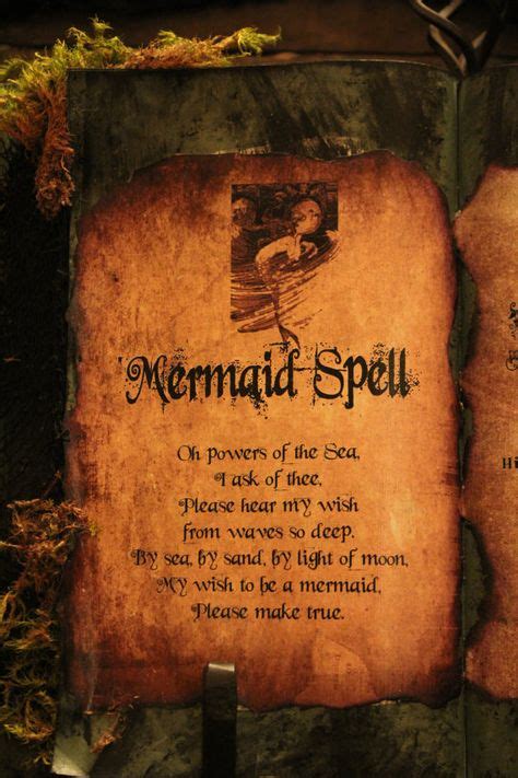 8 Best Mermaid spells images | Mermaid spells, Spelling, Mermaid