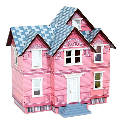 Melissa & Doug Classic Heirloom Victorian Wooden Dollhouse - Walmart.com