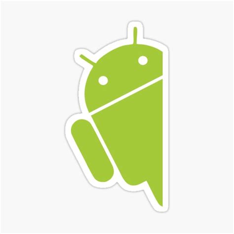 "Android Sticker 1" Sticker for Sale by Jangel Nolasco Garcia | Redbubble