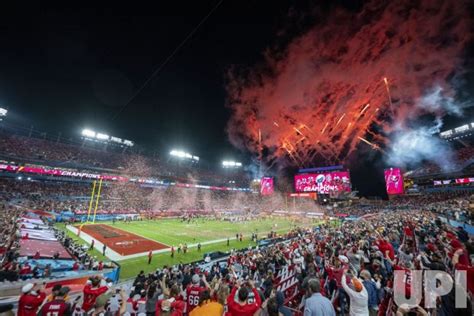 Photo: Super Bowl LV at Raymond James Stadium in Tampa, Florida ...