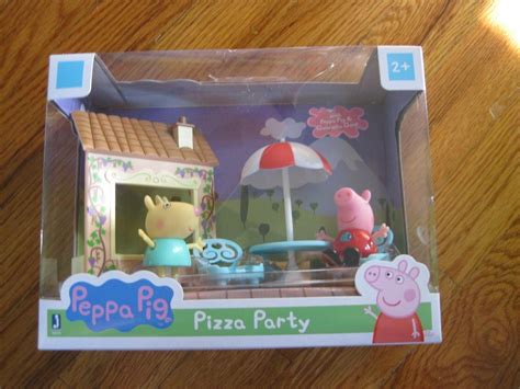 Peppa Pig Pizza Party Set Peppa + Gabriella Goat | #1968010832